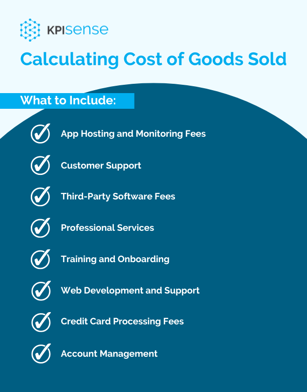 Cost of Goods Sold (COGS) and Your SaaS Profit Margins